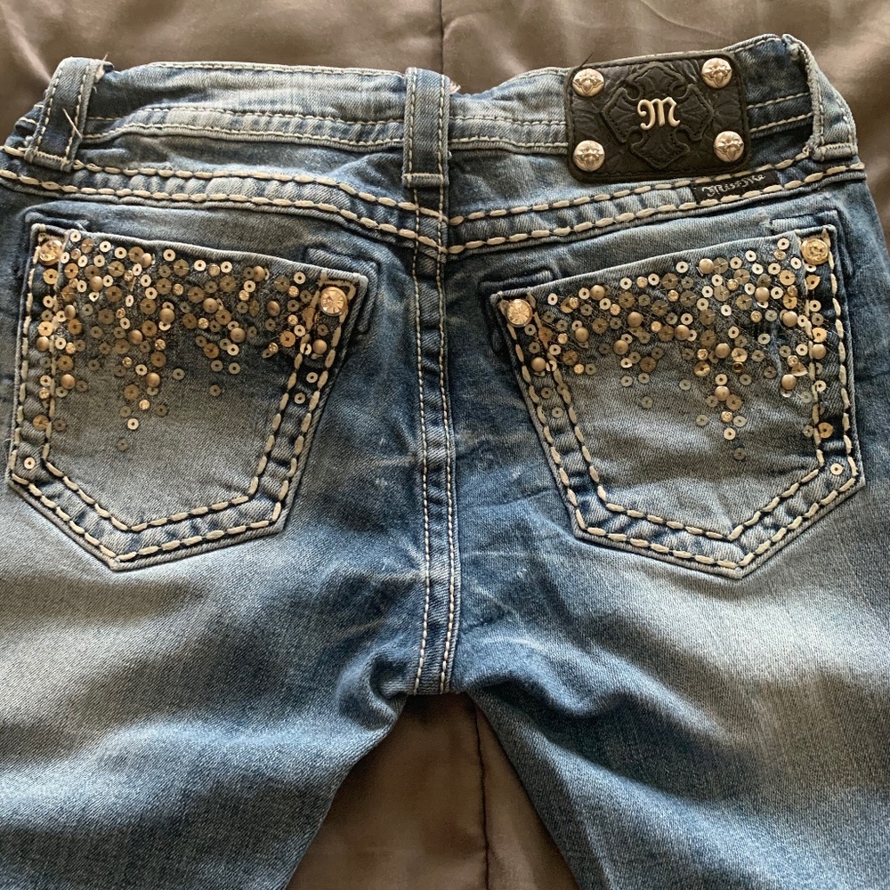 Miss Me skinny jeans, size 27